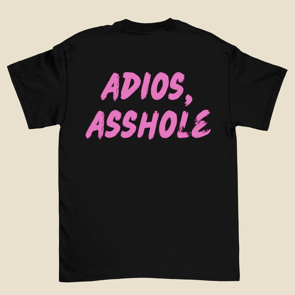 Women’s motorcycle tee. Size large.